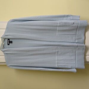 Lands End open front long cardigan